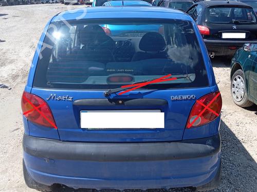 Used Tailgate DAEWOO MATIZ (M100, M150) 0.8 (52 hp) 26140617