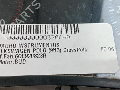 Instrument cluster VW POLO IV (9N_, 9A_) 1.4 16V | BP16066334C47 
