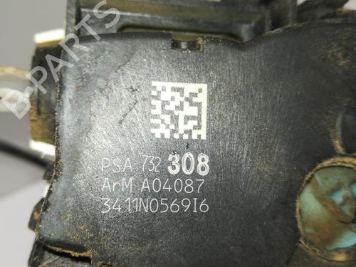 Front right lock CITROËN C3 II (SC_) 1.4 HDi 70 (SC8HZC, SC8HR0, SC8HP4) | BP12294988C97 