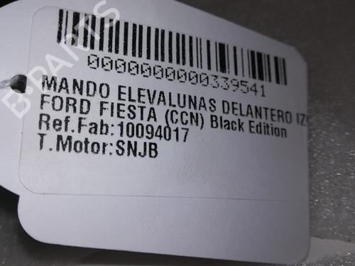 Left front window switch FORD FIESTA VI (CB1, CCN) 1.25 | BP12293777I27 