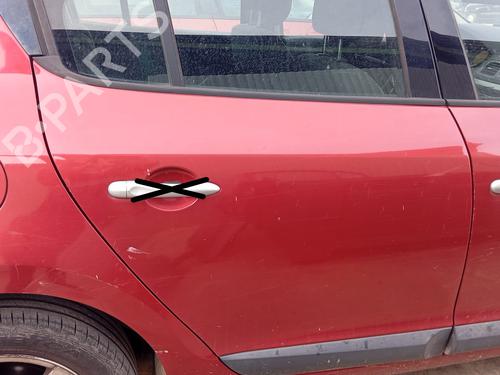 Right rear door RENAULT MEGANE III Hatchback (BZ0/1_, B3_) 1.5 dCi (BZ09, BZ0D, BZ1W, BZ29, BZ14) | BP32266174C5 