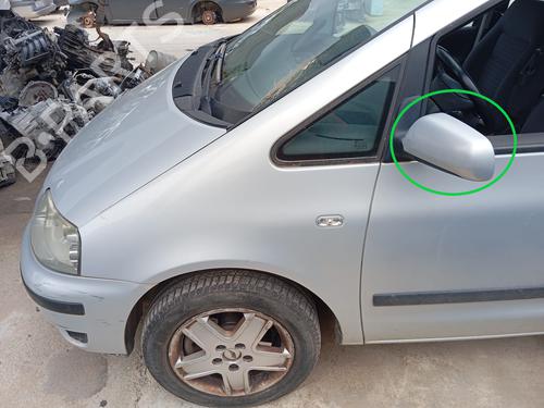 Used Left mirror VW SHARAN (7M8, 7M9, 7M6) 1.9 TDI (115 hp) 24372086