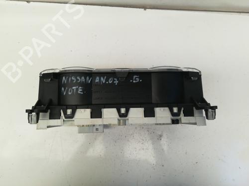 Instrument cluster NISSAN NOTE (E11, NE11)  | BP9348190C47 