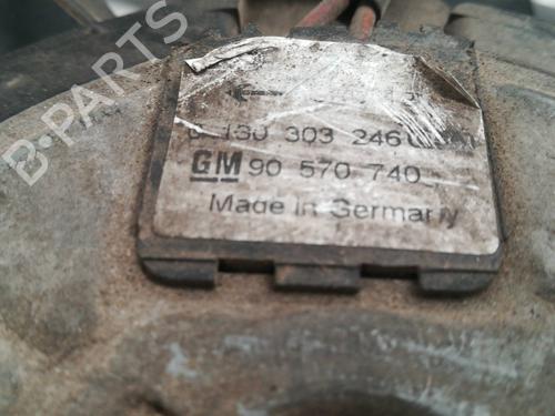 Radiator fan OPEL ASTRA G Hatchback (T98) 2.0 DI (F08, F48) | BP9348835M35 