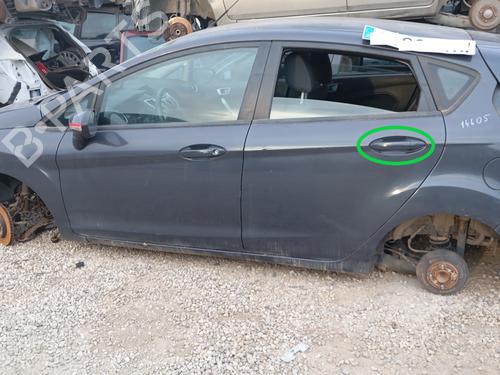 Venstre bak utvendig håndtak FORD FIESTA VI (CB1, CCN) 1.25 (82 hp) 23578276