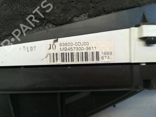 Instrument cluster TOYOTA YARIS (_P13_)  | BP9348254C47 