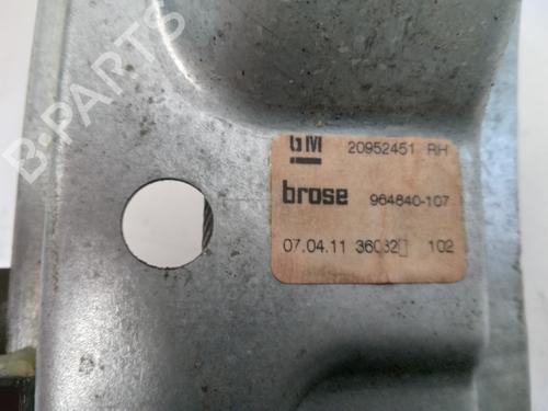 Rear right window mechanism OPEL INSIGNIA A (G09) | BP28444228C25