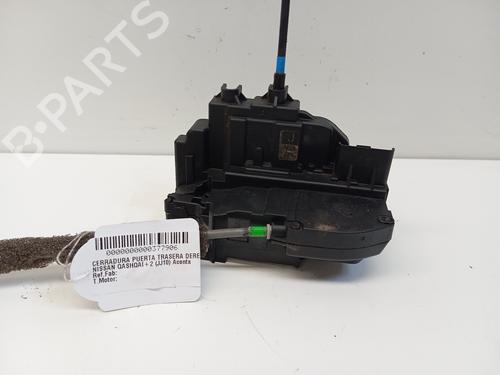 Rear right lock NISSAN QASHQAI / QASHQAI +2 I (J10, NJ10, JJ10E) 1.5 dCi | BP16237350C99 