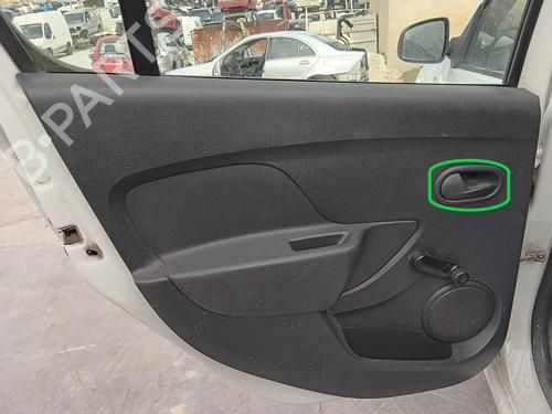 Venstre bak invendig håndtak DACIA SANDERO II [2012-2025]  17109164
