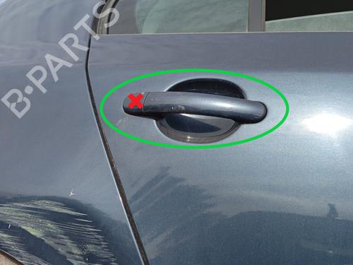 Rear right exterior door handle VW GOLF V (1K1) 1.6 MultiFuel | BP16237317C130 