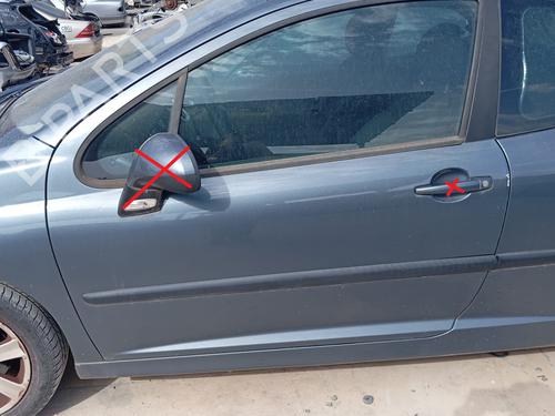 Used Left front door PEUGEOT 207 (WA_, WC_) [2006-2015]  26873799