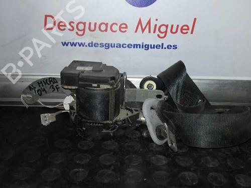Used Front left seatbelt NISSAN MICRA III (K12) [2002-2011]  9351580