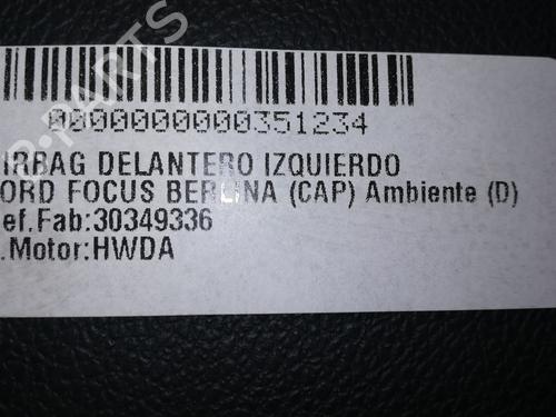 Driver airbag FORD FOCUS II (DA_, HCP, DP)  | BP12933658C9 