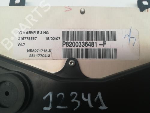 Instrument cluster RENAULT KANGOO (KC0/1_) 1.5 dCi | BP9355630C47 
