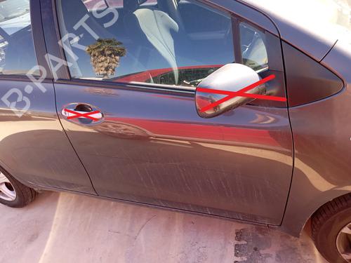 Used Right front door Right front door TOYOTA YARIS (_P9_) [2005-2014] 36504583 36504583