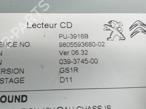 Radio CITROËN C4 II (NC_)  | BP12448853E6 