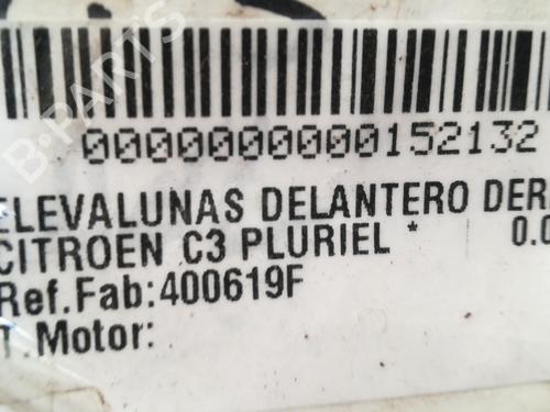 Front right window mechanism CITROËN C3 Pluriel (HB_)  | BP10246329C23 