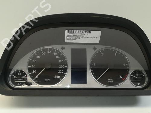 Used Instrument cluster MERCEDES-BENZ B-CLASS Sports Tourer (W245) B 180 CDI (245.207) (109 hp) 15249830