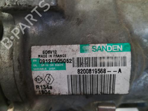AC compressor RENAULT CLIO III (BR0/1, CR0/1) 1.2 16V Hi-Flex (BR1U, CR1U) | BP9354471M34 
