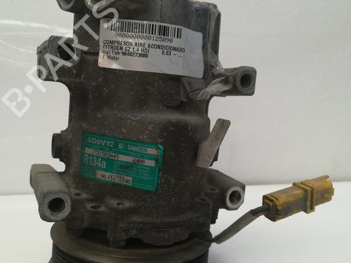 Used AC compressor CITROËN C2 (JM_) 1.4 HDi (68 hp) 9347192