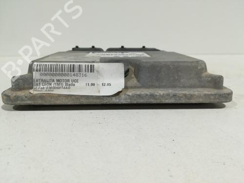 Engine control unit (ECU) SEAT LEON (1M1) 1.4 16V | BP9352538M57 