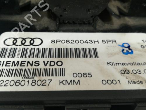Climate control AUDI A3 (8P1)  | BP16154000I5 