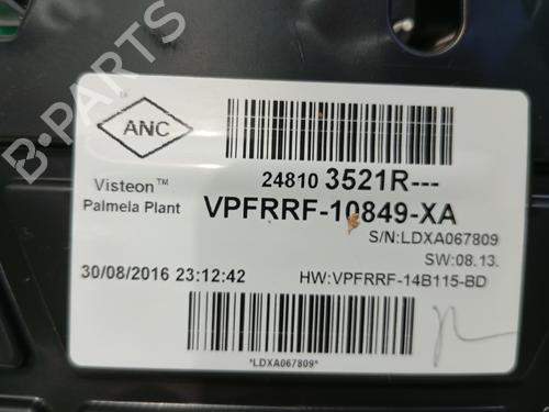Instrument cluster RENAULT CAPTUR I (J5_, H5_)  | BP19662703C47 
