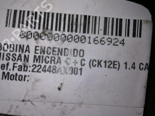 Ignition coil NISSAN MICRA C+C III (K12) 1.4 16V | BP9354411M94 