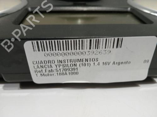 Instrument cluster LANCIA YPSILON (843_) 1.4 16V (843.AXC11, 843.AXC1B, 843.AXC1A) | BP16932327C47 