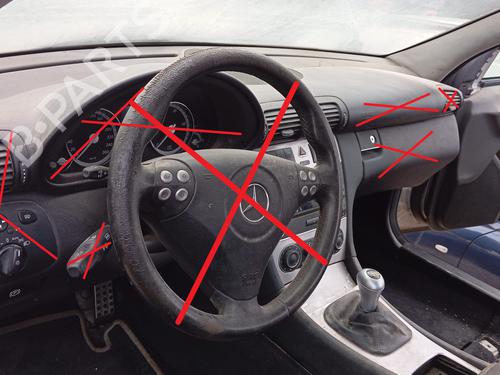 Used Dashboard MERCEDES-BENZ C-CLASS (W203) C 220 CDI (203.008) (150 hp) 12290559