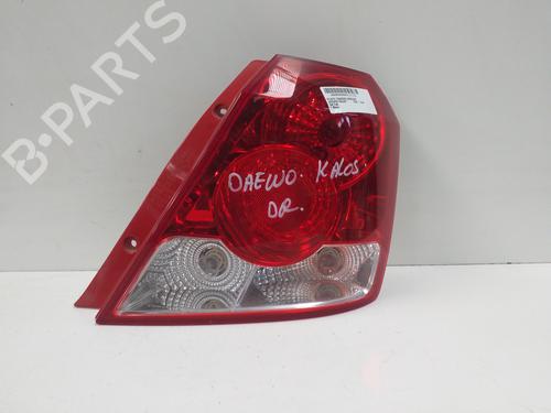 Used Right taillight DAEWOO KALOS (KLAS) [2002-2025]  10245612