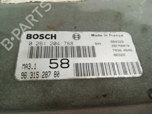 Engine control unit (ECU) PEUGEOT 106 I (1A, 1C)  | BP9349379M57