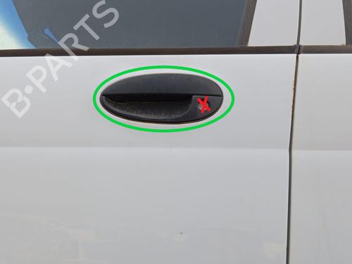 Venstre foran utvendig håndtak DAEWOO MATIZ (M100, M150) 0.8 (52 hp) 12286966