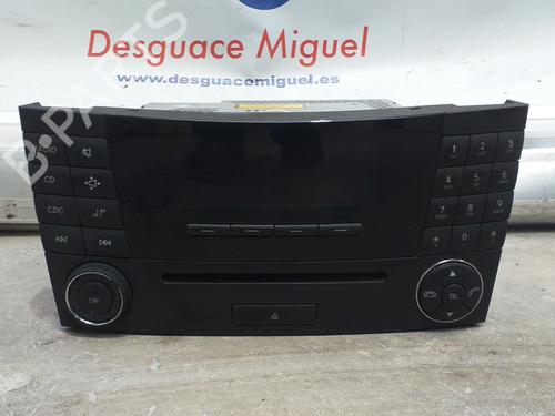 Used Radio MERCEDES-BENZ E-CLASS (W211) E 320 CDI (211.026) (204 hp) 9358270
