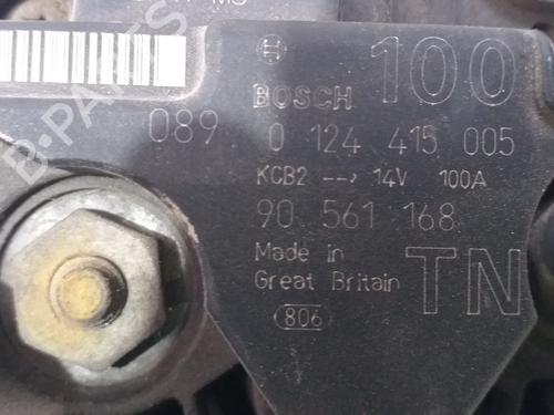 Alternator OPEL ZAFIRA A MPV (T98)  | BP9351762M7 