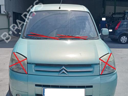 Panser CITROËN BERLINGO / BERLINGO FIRST Box Body/MPV (M_) 2.0 HDI 90 4WD (MBRHY, MCRHY) (90 hp) 19643688