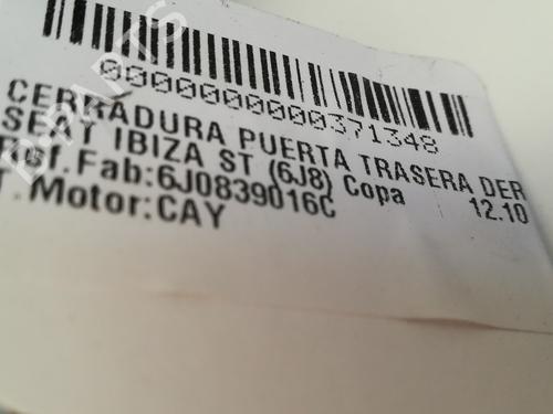Rear right lock SEAT IBIZA IV ST (6J8, 6P8) 1.6 TDI | BP15639013C99 