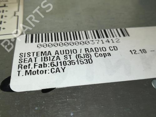 Radio SEAT IBIZA IV ST (6J8, 6P8) 1.6 TDI | BP15636319E6 
