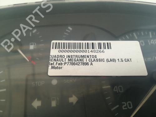 Instrument cluster RENAULT MEGANE I Classic (LA0/1_) 1.6 i (LA0L) | BP9352529C47 