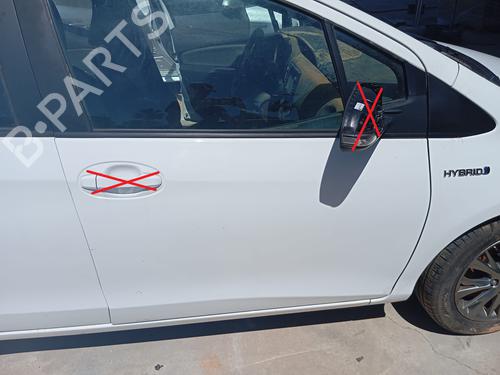 Used Right front door TOYOTA YARIS (_P13_) 1.5 Hybrid (NHP130_, NHP130) (101 hp) 28413370