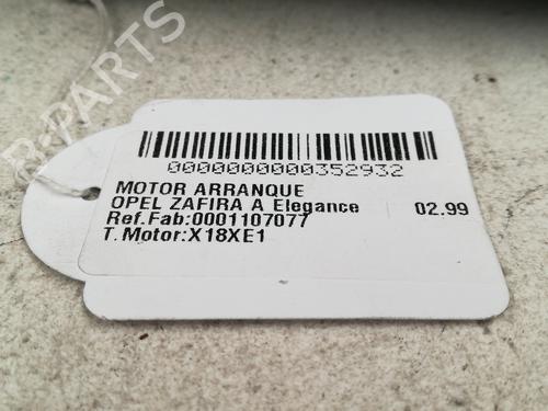 Starter OPEL ZAFIRA A MPV (T98) 1.8 16V (F75) | BP13021119M8 