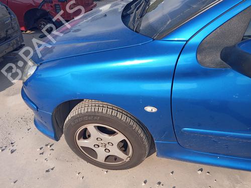 Used Left front fenders PEUGEOT 206 Hatchback (2A/C) 1.4 LPG (75 hp) 30107548