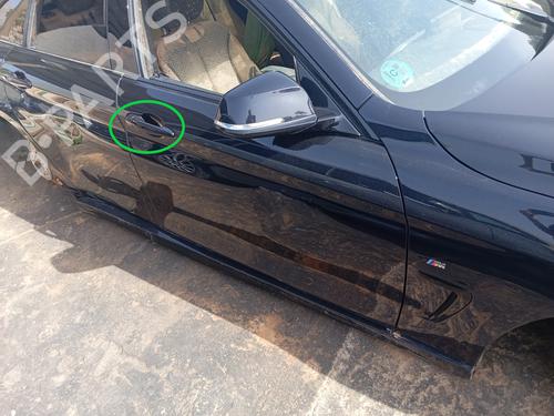 Used Front right exterior door handle BMW 4 Gran Coupe (F36) 420 d (190 hp) 26895536