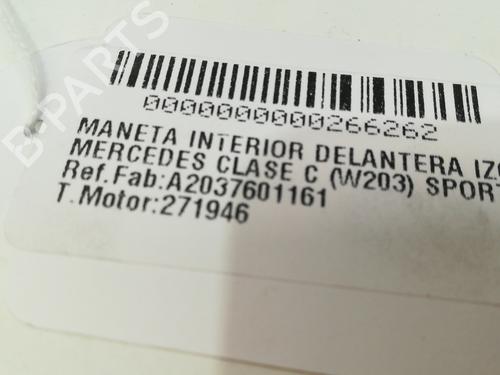 Venstre foran invendig håndtak MERCEDES-BENZ C-CLASS Coupe (CL203) C 180 Kompressor (203.746) | BP12281834I13 