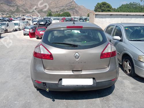 Bak støtfanger RENAULT MEGANE III Hatchback (BZ0/1_, B3_) 1.5 dCi (BZ09, BZ0D, BZ1W, BZ29, BZ14) (110 hp) 22222563