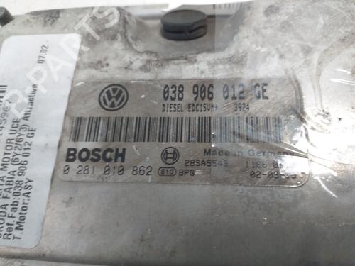 Engine control unit (ECU) SKODA FABIA I (6Y2)  | BP11140974M57 