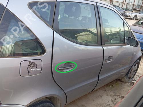 Used Rear right exterior door handle MERCEDES-BENZ A-CLASS (W168) A 160 (168.033, 168.133) (102 hp) 24417437