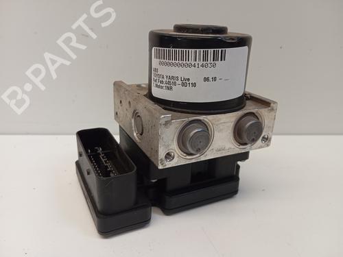 ABS Bremseaggregat TOYOTA YARIS (_P9_) 1.33 VVT-i (NSP90_, NSP90R) (99 hp) 22190421