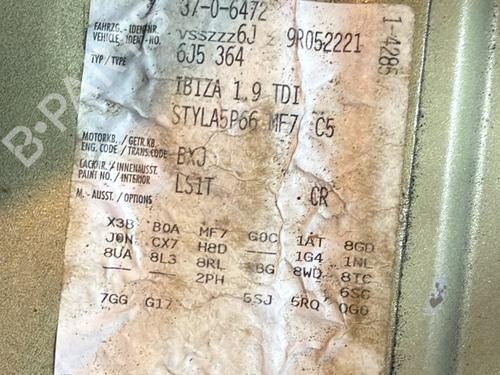 Engine SEAT IBIZA IV (6J5, 6P1) | BP37602945M1 - Image 6