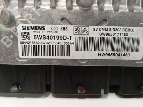 Engine control unit (ECU) CITROËN C5 II (RC_)  | BP19438597M57 